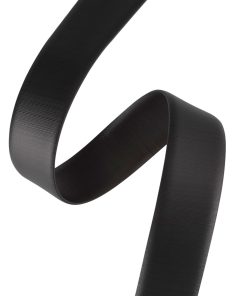 Black Chocolate Leather Belt