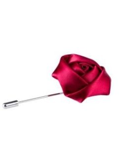 Red Rose Lapel Pin