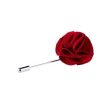 Red Flower Lapel Pin