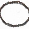 Small Bronzite Bead Bracelet