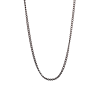 Ion Plated Black Stainless Steel Chain 55cm