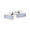 Light Grey Cat's eye Cufflinks