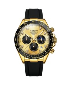 Cudworth Apex Chronograph Gold & Silicone