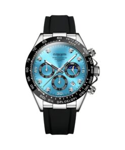 Cudworth Apex Chronograph Turquoise & Silicone