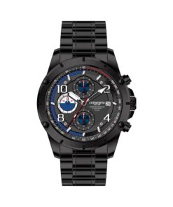 Cudworth Velocity Chronograph, Black Steel